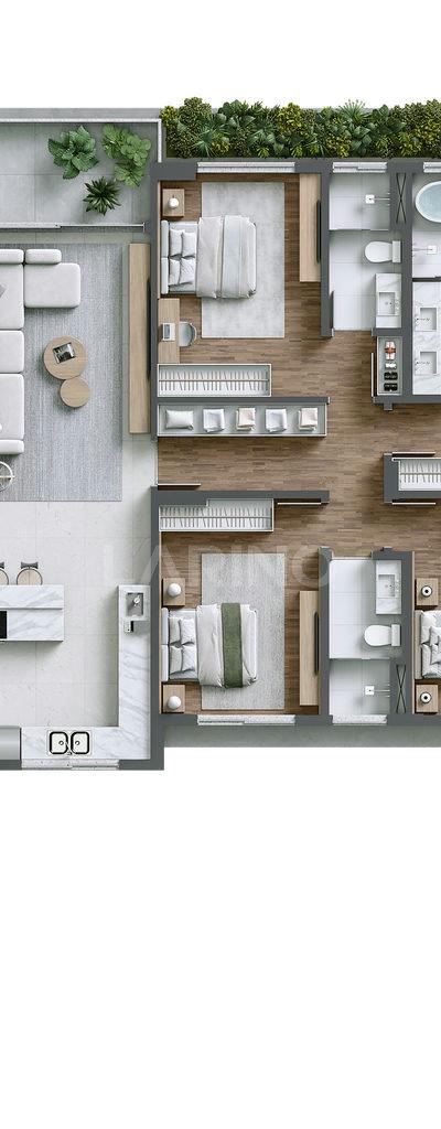 4 dorm · 302 — Aureo — foto 1